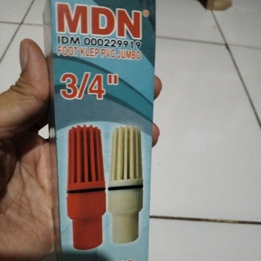 KLEP PIPA PVC 3/4