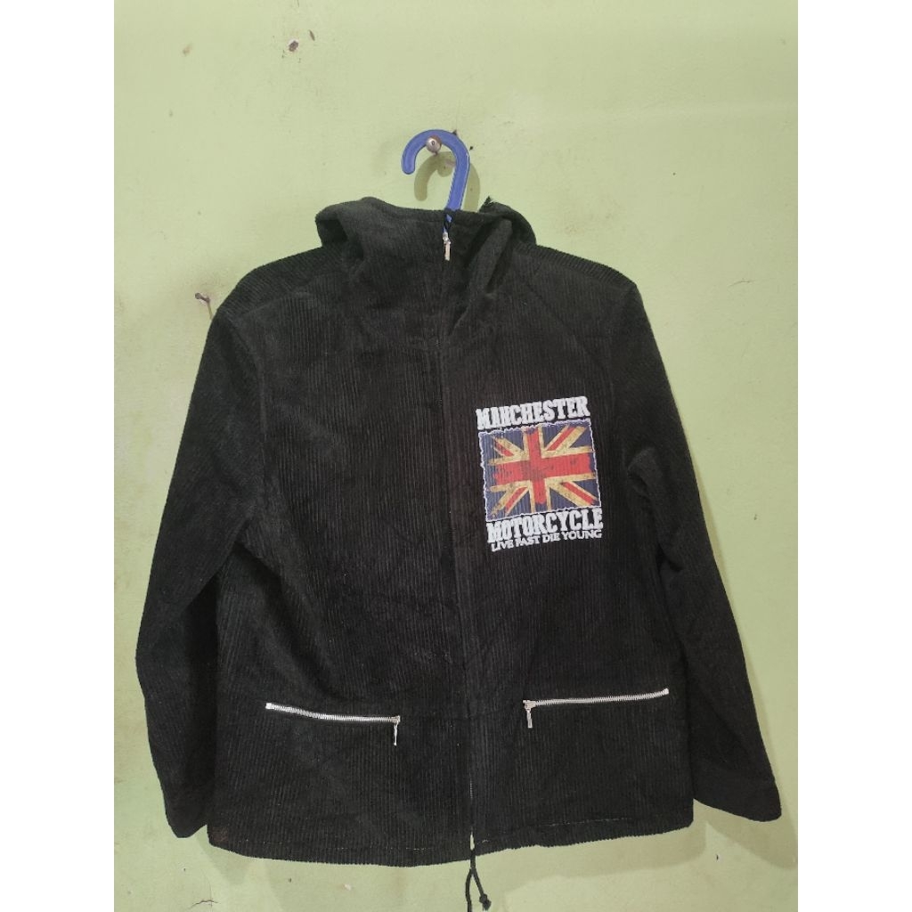 Jaket Manchester Motorcycle Corduroy