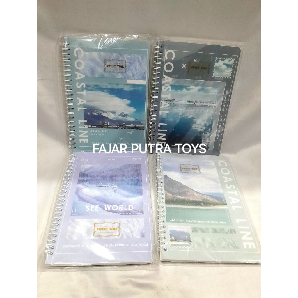 B5 Note Book Aesthetic/Buku Tulis Sekolah/Buku Diary Korea✨