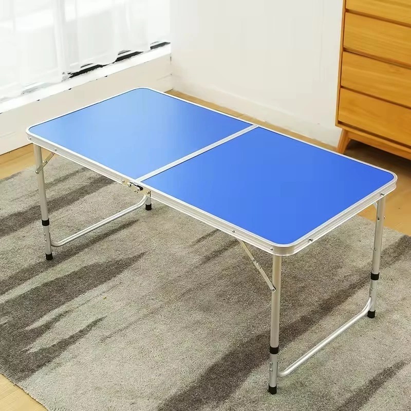 MEJA LIPAT PORTABLE MODEL KAKI BULAT MEJA CAMPING OUTDOOR MEJA JUALAN SERBAGUNA MEJA BELAJAR MEJA KO