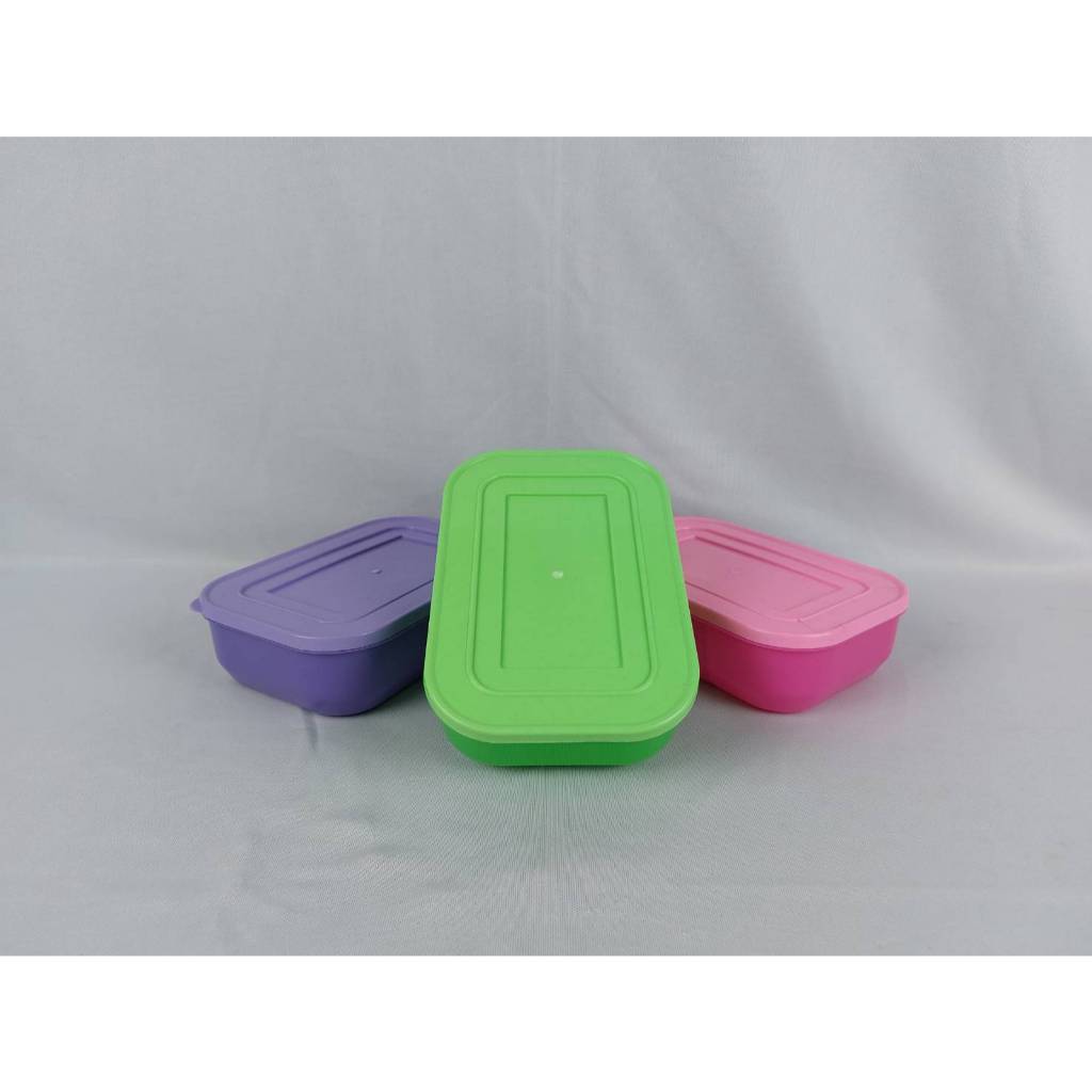 Kotak Makan Warna / Kotak bekal / Kotak makan Plastik / Ompreng vario / Ompreng