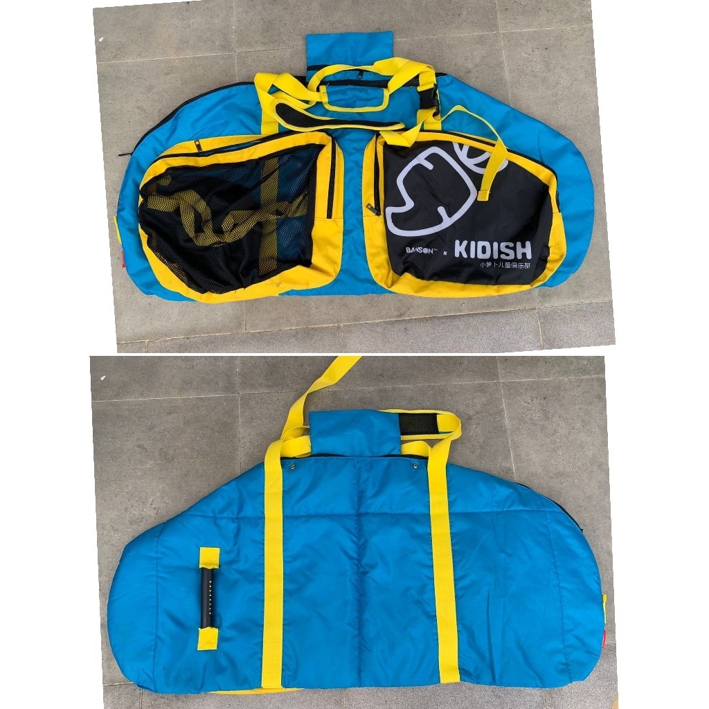 Tas Pushbike Preloved Biru Kuning