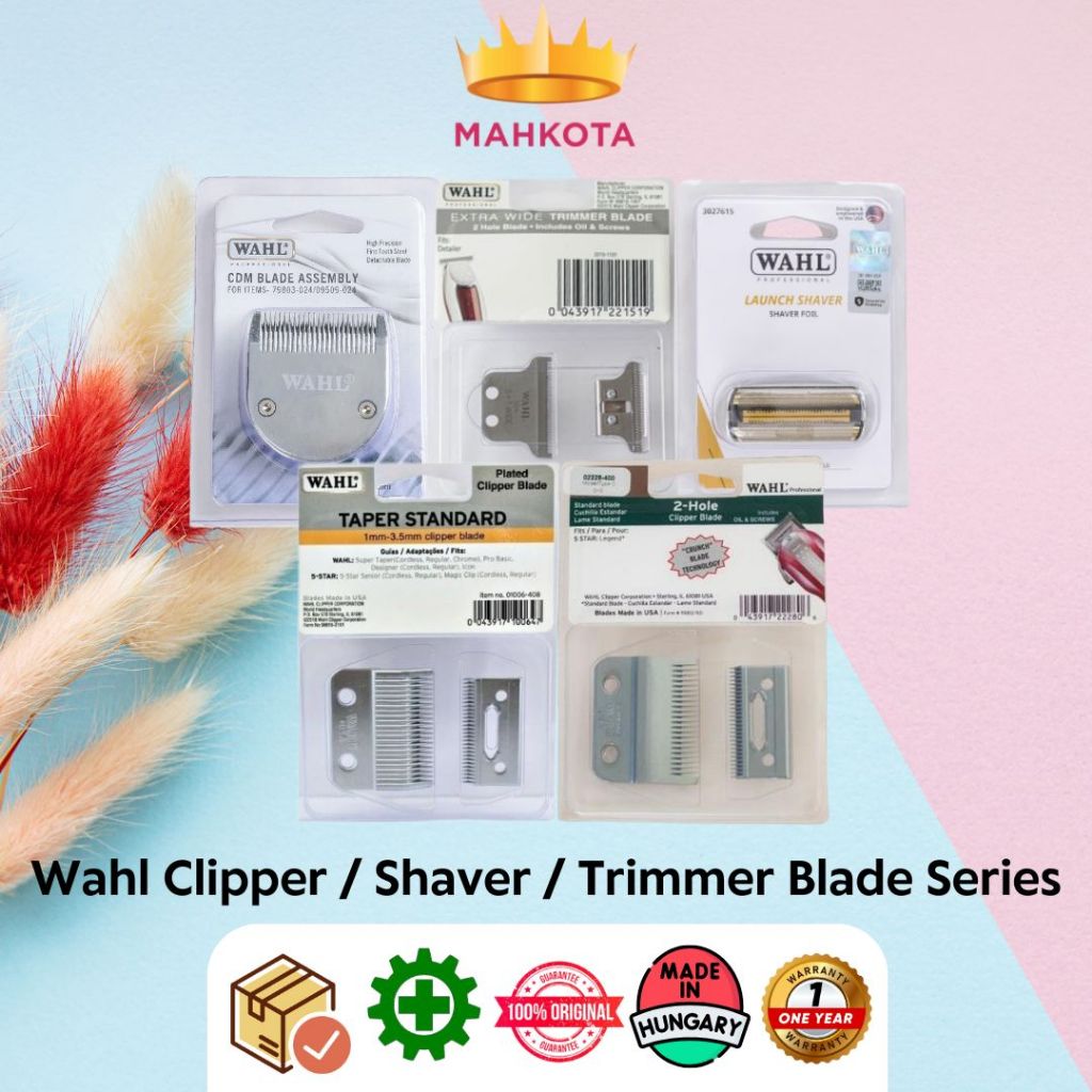 **Mahkotacosmetik** WAHL Mata Pisau Alat Cukur Rambut Original