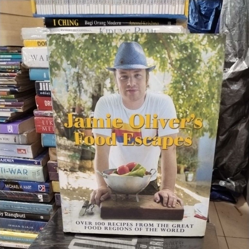 BUKU ORIGINAL JAMIE OLIVER'S FOOD ESCAPES