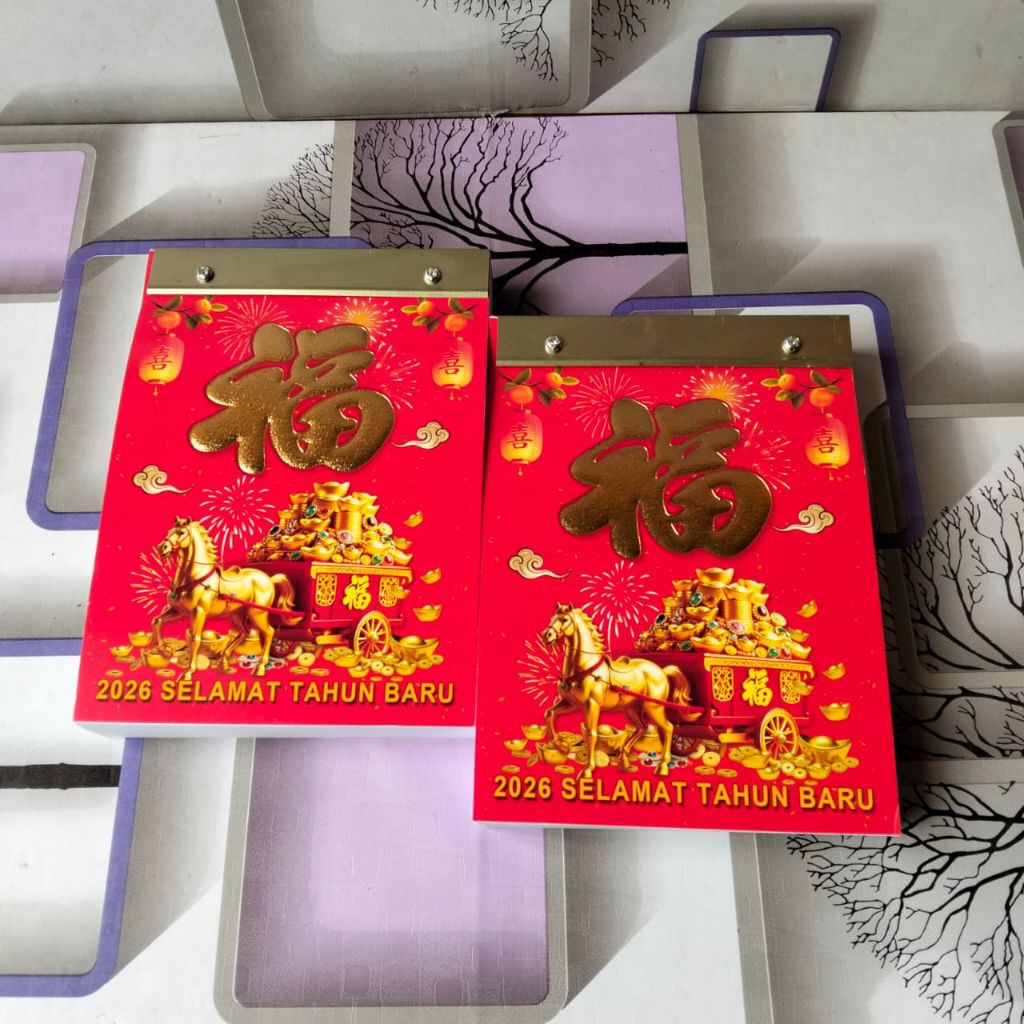 Kalender Harian Sedang, Tahun 2026, Kalender Sobek Harian