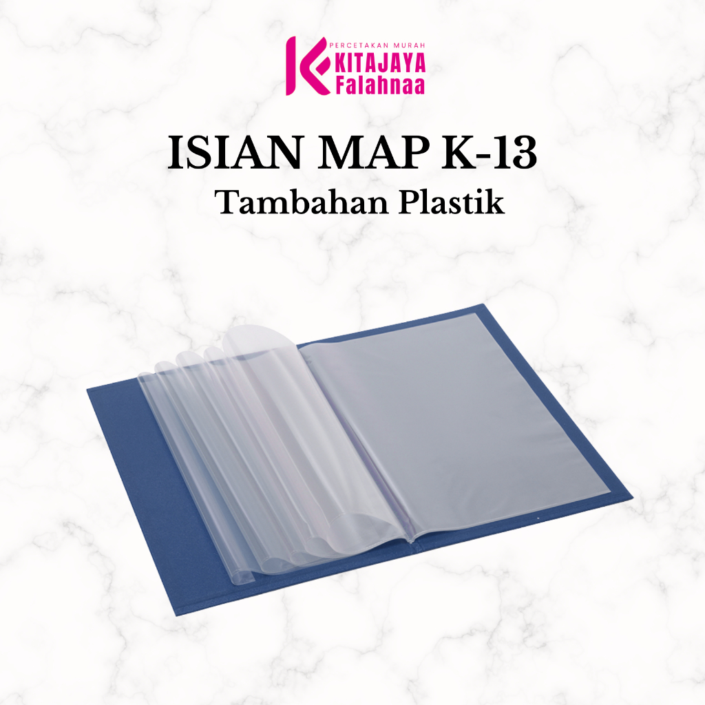 Tambahan Isian/Plastik Map Raport/map ijazah Mika doff/Buram