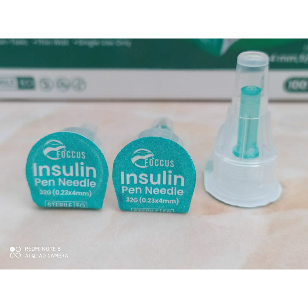 insulin pen needle hijau