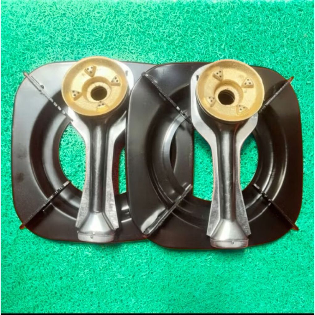 Termurah Paket Hemat Tungku kompor Rinai / Miyako Kaki 4 ( 2pcs tungku + 2set crobong Rinai)