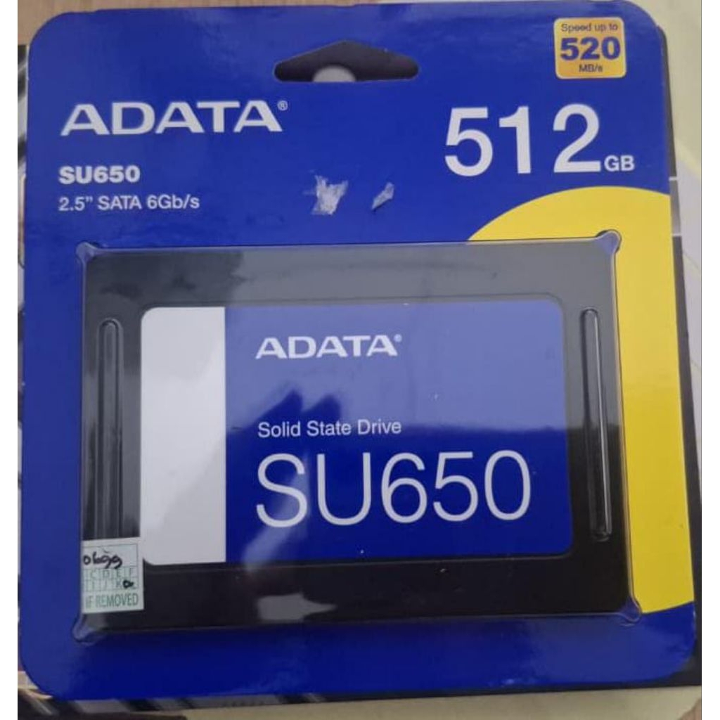 SSD INTERNAL ADATA SU650 512GB