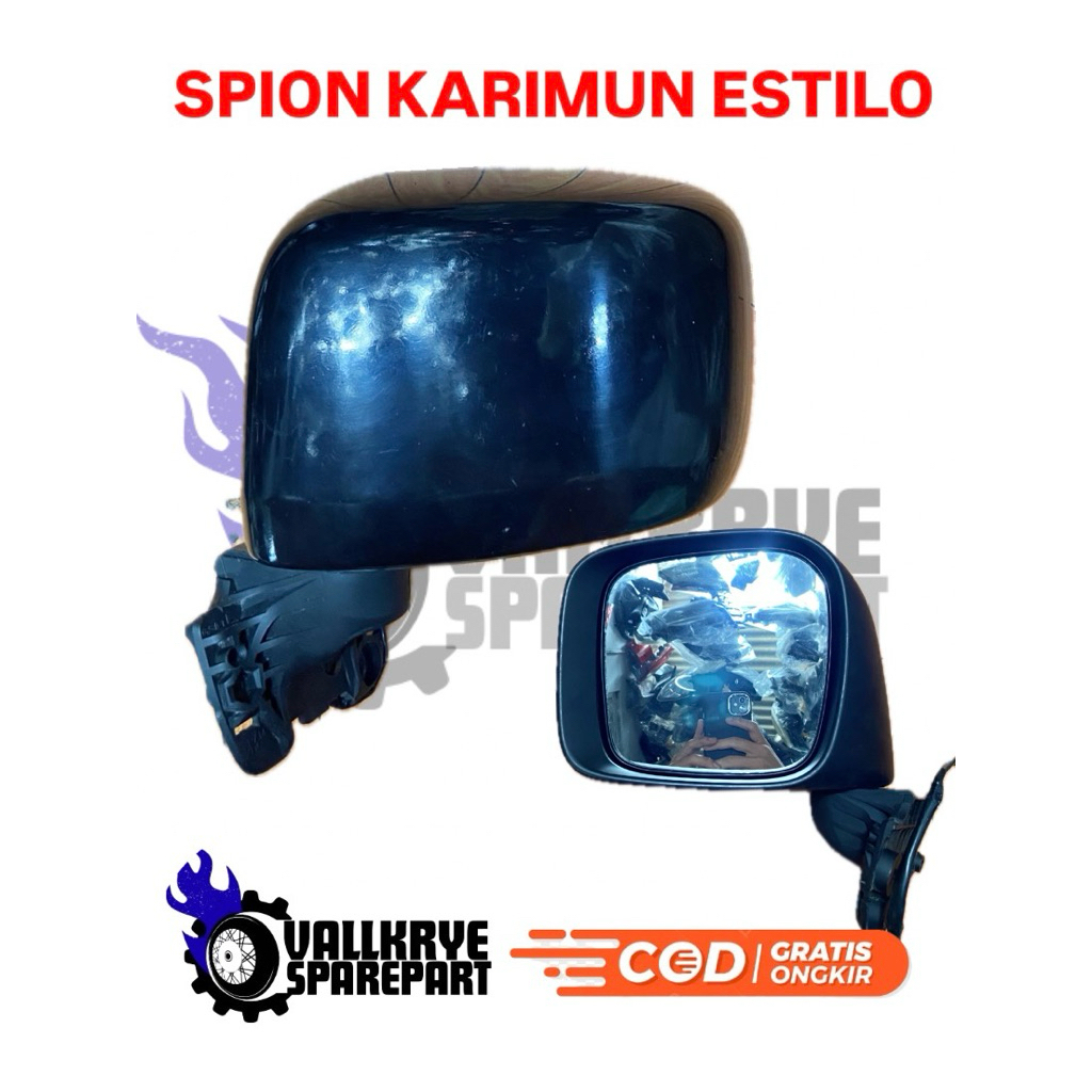 SPION KARIMUN ESTILO - SPION SUZUKI KARIMUN ESTILO ELEKTRIK - KIRI - ORIGINAL SECOND