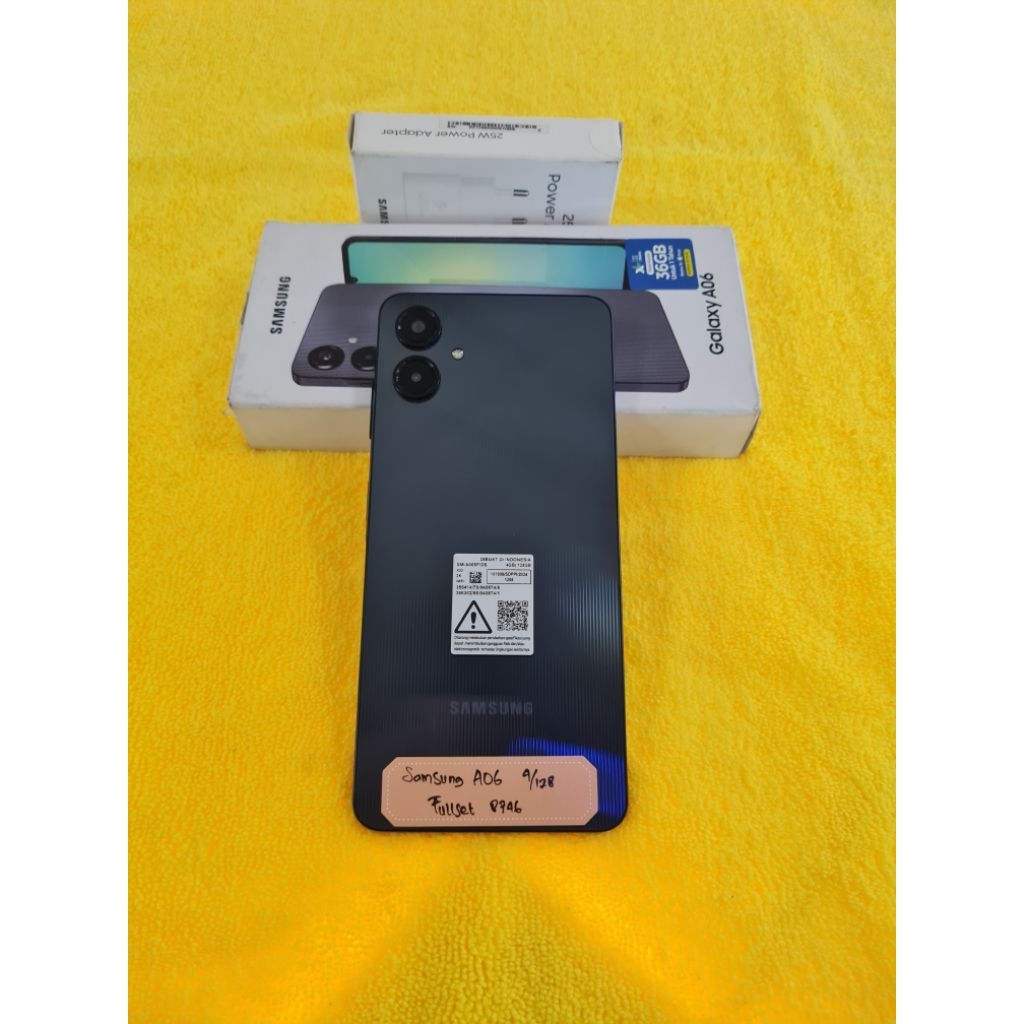Samsung Galaxy A06 6/128 4/128 4/64 Fullset Mulus No Minus