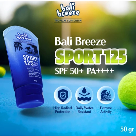 SUNBLOCK BADAN NATASHA SKINCARE X BALI BREEZE TROPICAL SUNSCREEN 50gram