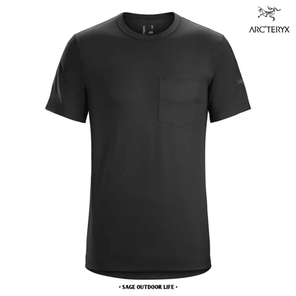 Kaos Lengan Pendek Arcteryx Eris SS Casual Hiking Trekking Men's Pria Original