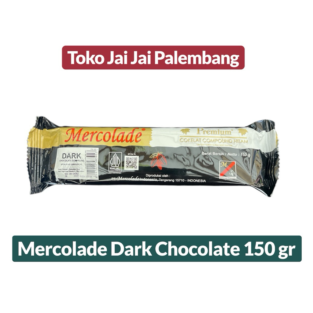 Mercolade Dark Chocolate 150 gr