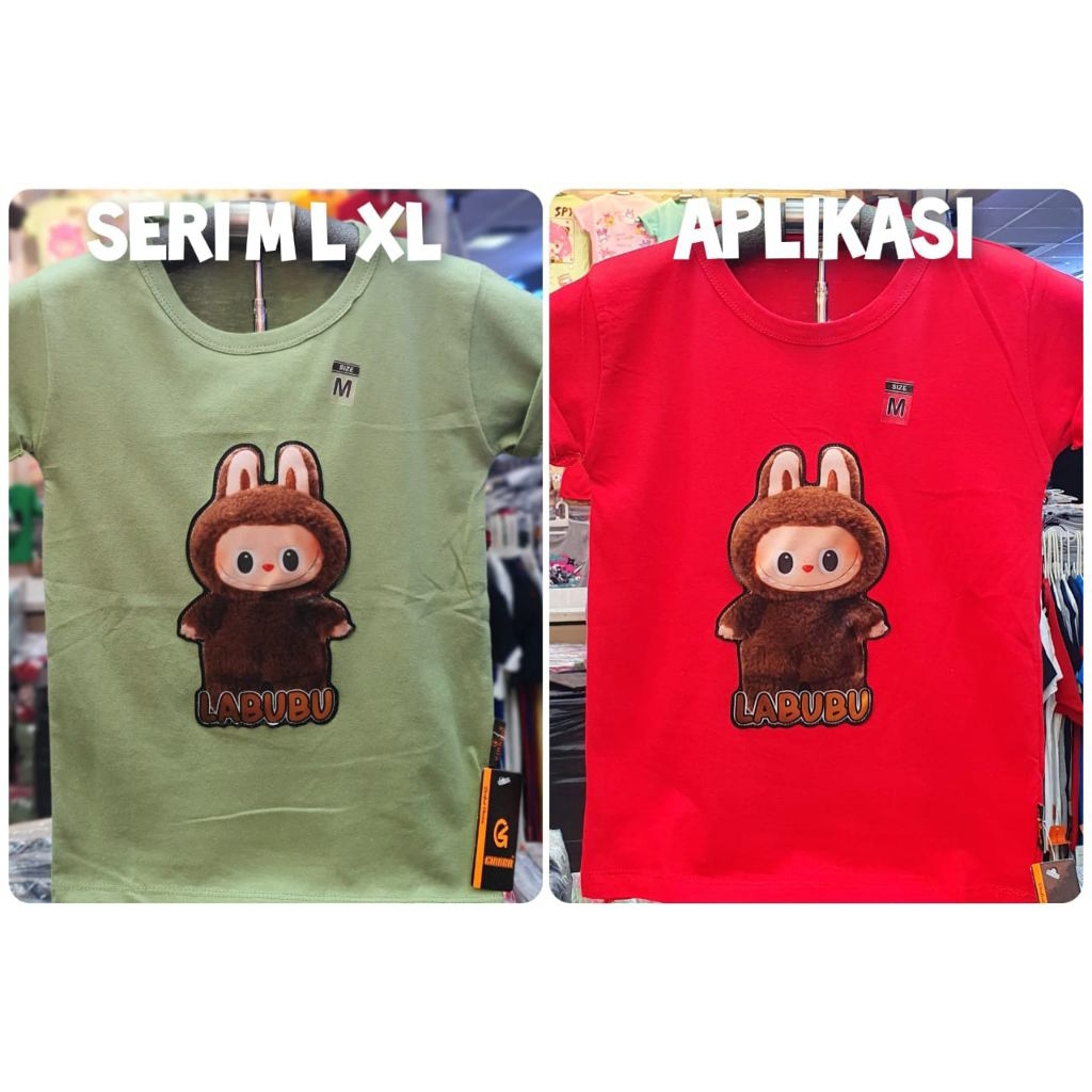 Kaos anak labubu ginora