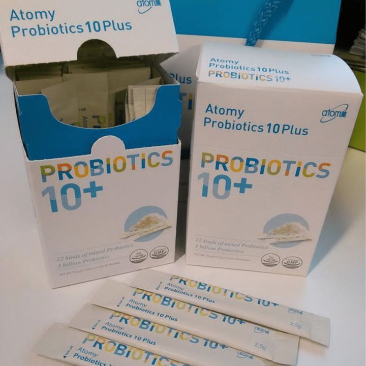 atomy probiotic 10+ 4 box 120 pcs original