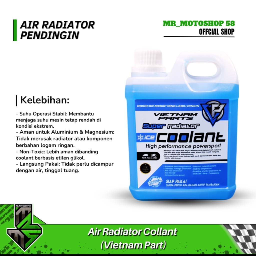 Air Radiator Ice Collant Vietnam Part Air Radiator Motor Pendingin Radiator Motor Radiator ICE