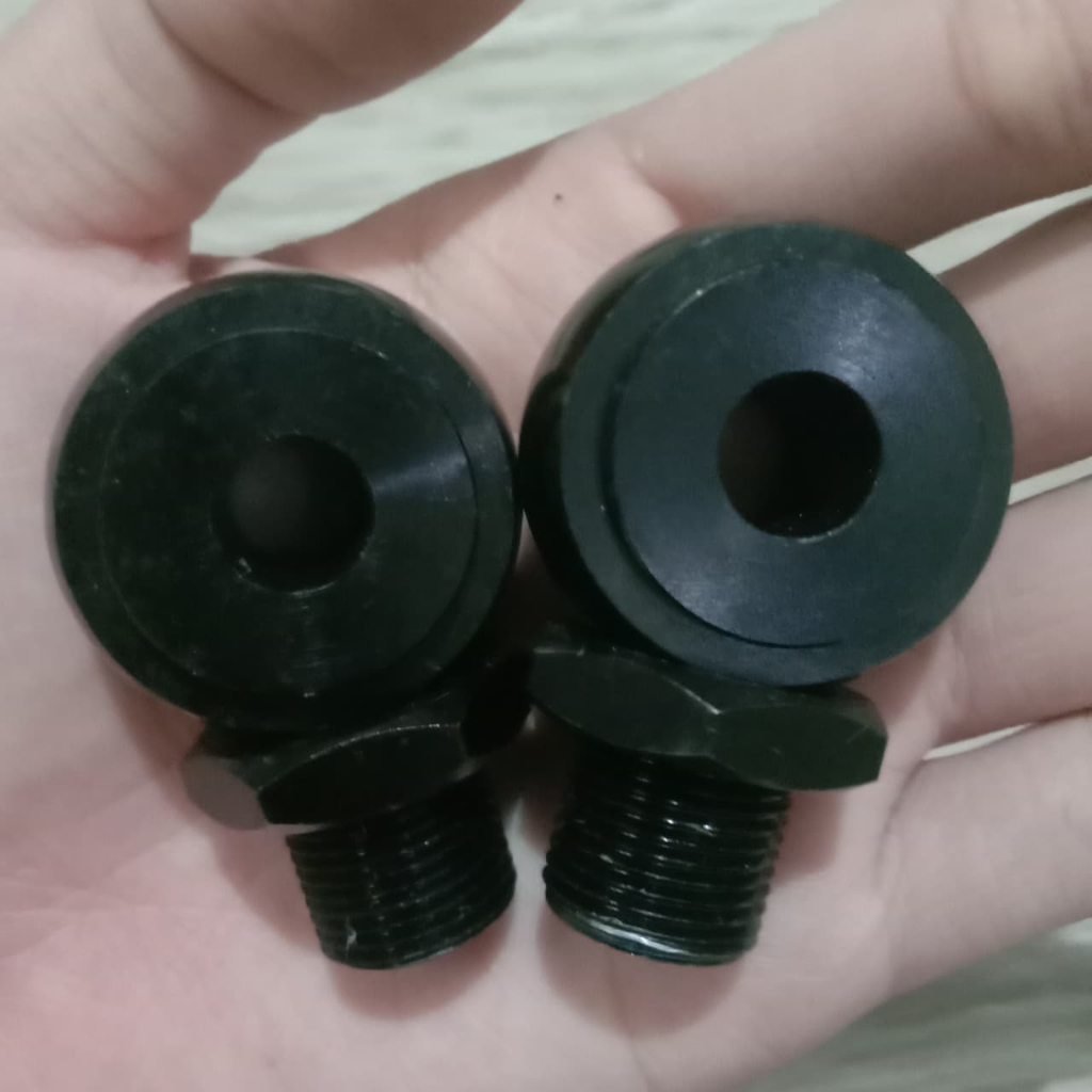 KAKI ANTING MOUNTING DUDUKAN SHOCK DRAT 19 SAMBUNGAN KAKI SHOCK BEBEK MATIC