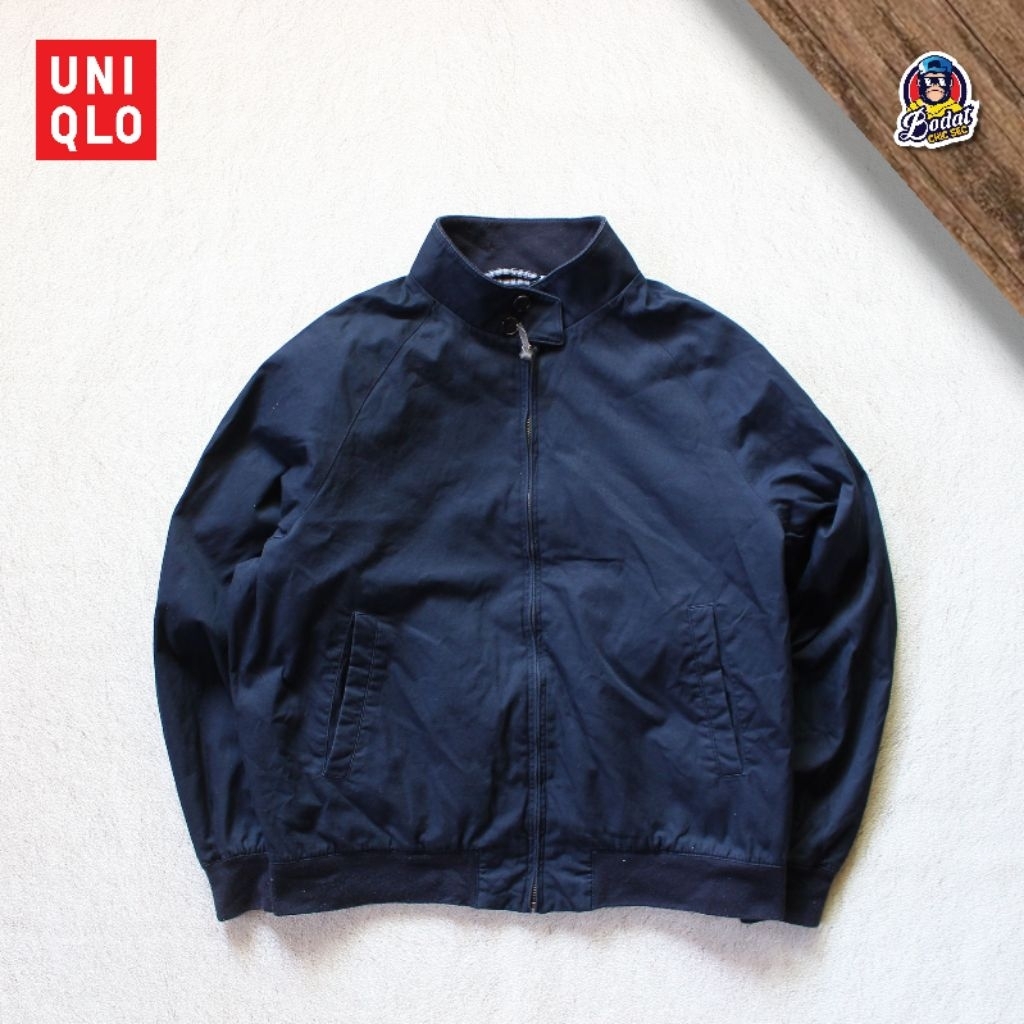 Work/Harrington Jaket Uniqlo Navy