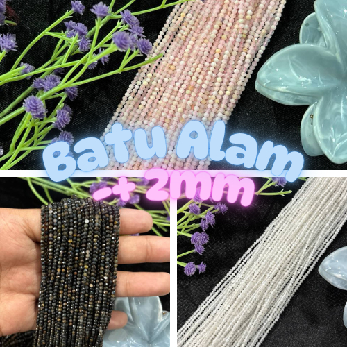 BATU ALAM/NATURAL STONE 2MM 2,3MM 2,5MM DLL GRADE A
