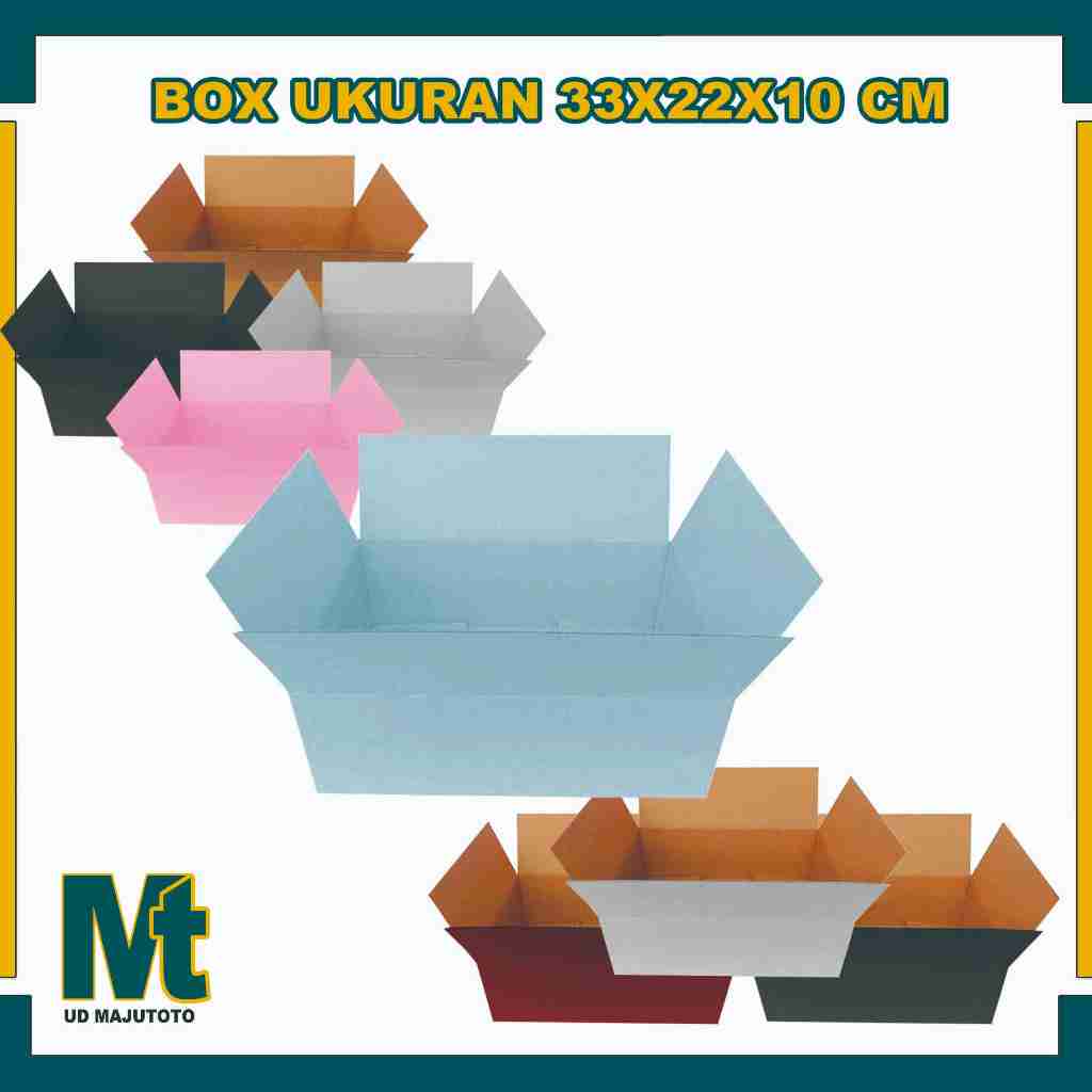Box 33x22x10 Cm / Box Packing A1 / Box Sepatu / Kardus Polos / Box Bucket