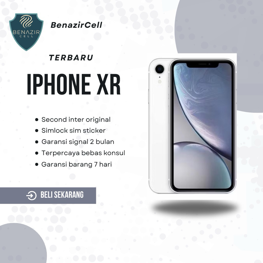 Iphone xr Second Inter 64Gb/128Gb Mulus Like New