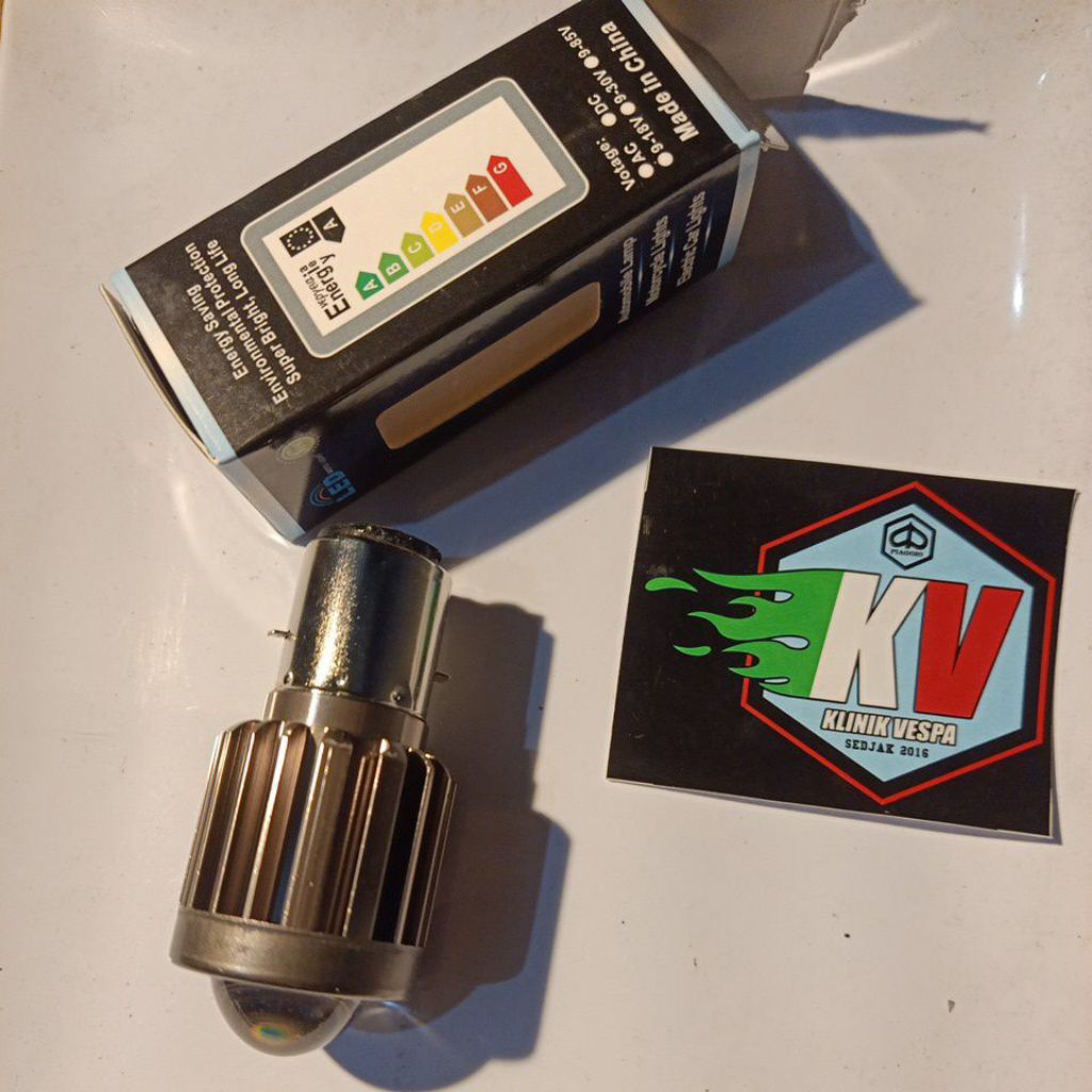 Bohlam Depan Vespa LED AC /DC