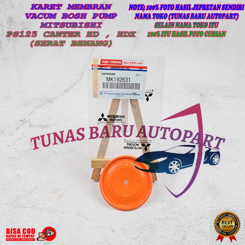 KARET BOSH PUMP DIAPHRAGM MITSUBISHI PS125 CANTER