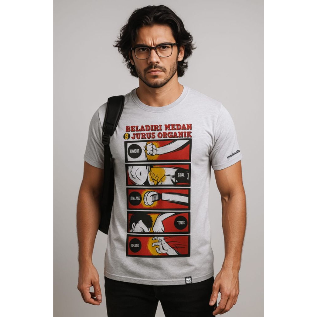 Kaos Medan Bah | Jurus Beladiri