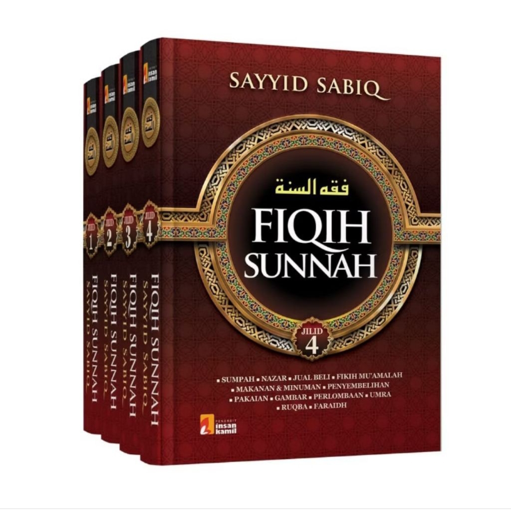 Fiqih Sunnah Lengkap Karya Sayyid Sabiq Lengkap Jilid 1-4 - Insan Kamil