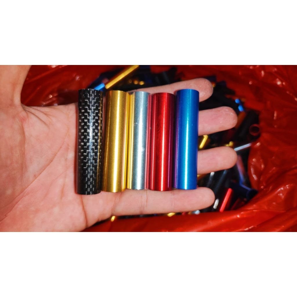Alumunium Tube dan Carbon Tube Selongsong Dalam ReelSeat 16MM