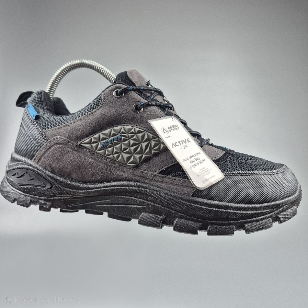 Sepatu Mendaki Sepatu Outdoor Aerostreet Active Low ABU/BIRU