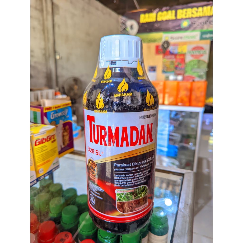Herbisida Turmadan 328 SL (1 Liter) Racun Rumput Kontak