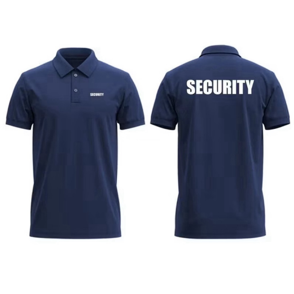 [COD] Kaos polo seragam SECURITY
