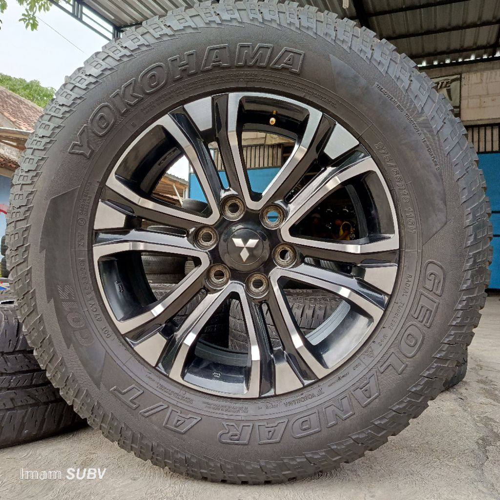 Velg Ori Pajero Rockford R18 Set Ban Yokohama