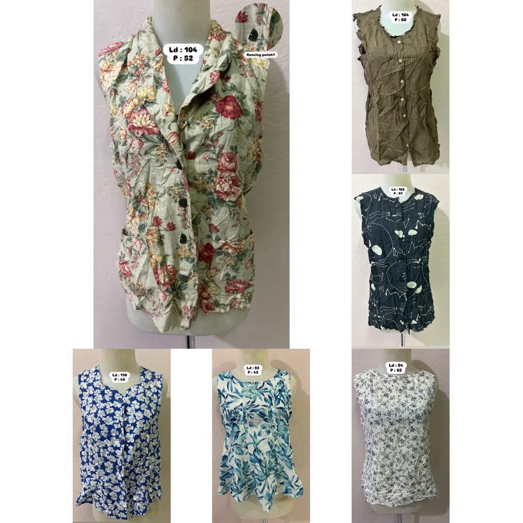 Second Overall/kutungan/vest Collection