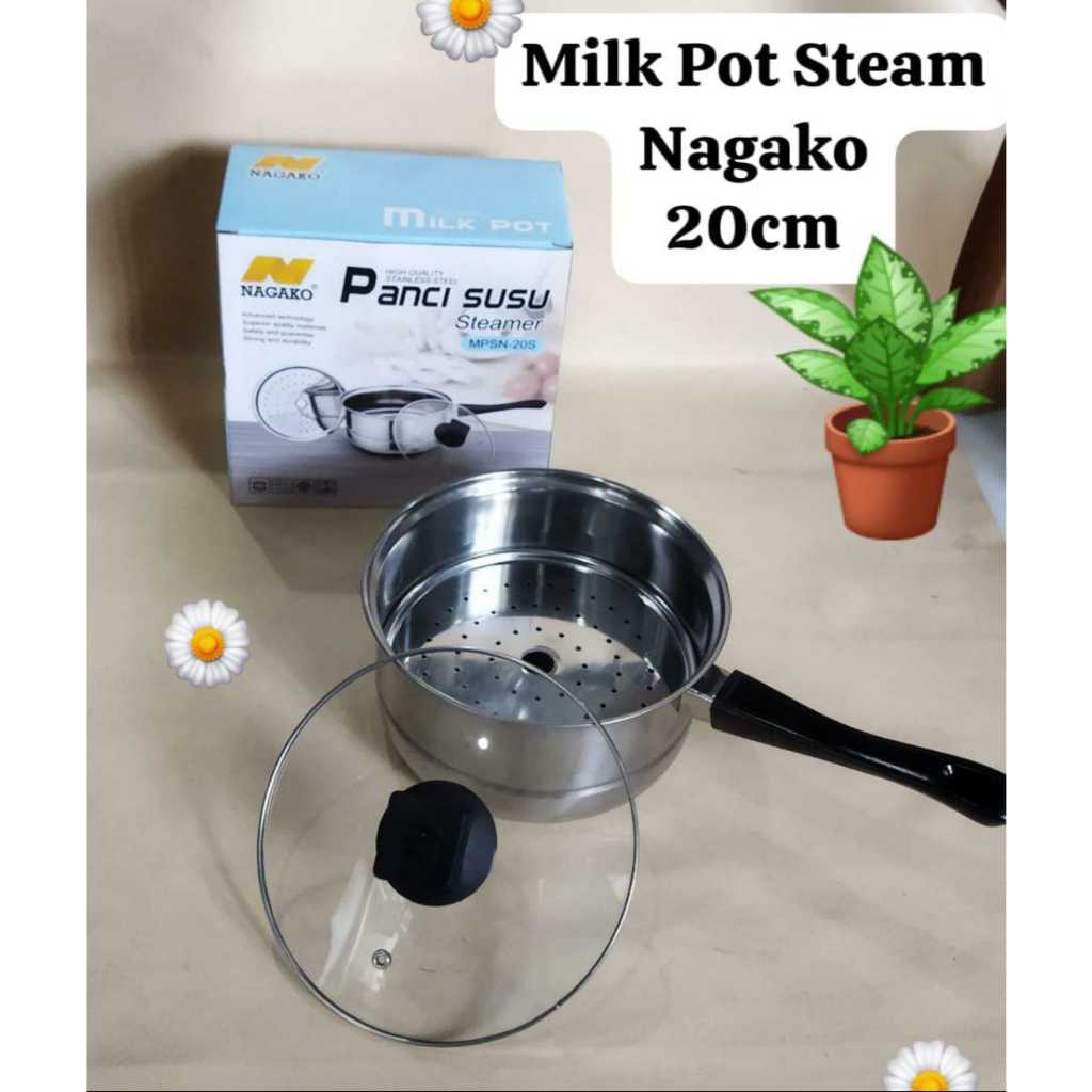 Panci Kukus/ Panci Steamer/ Panci Tutup kaca/Terlaris