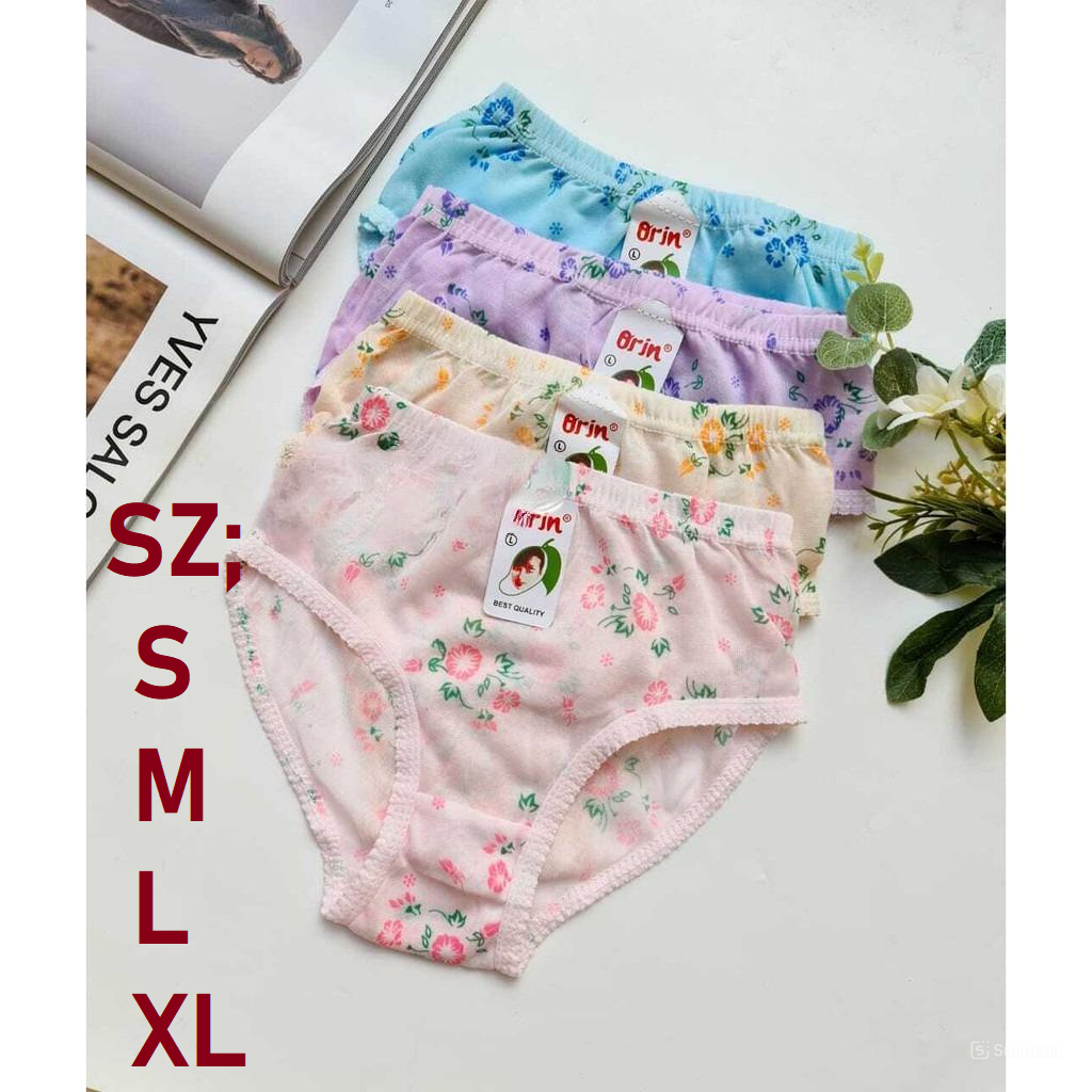 1 Lusin CD Celana Dalam Orin Uk S Anak 2 - 4 Thn