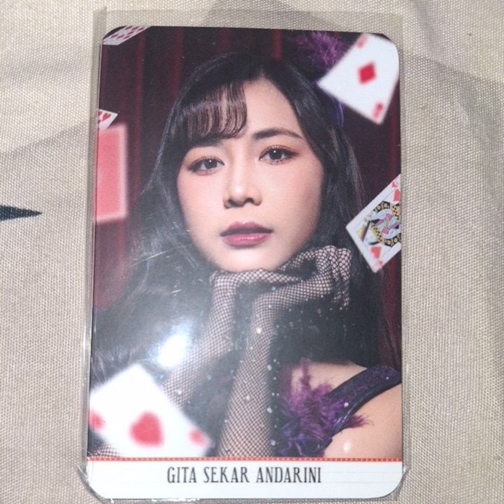 Photocard Gita All In Tour