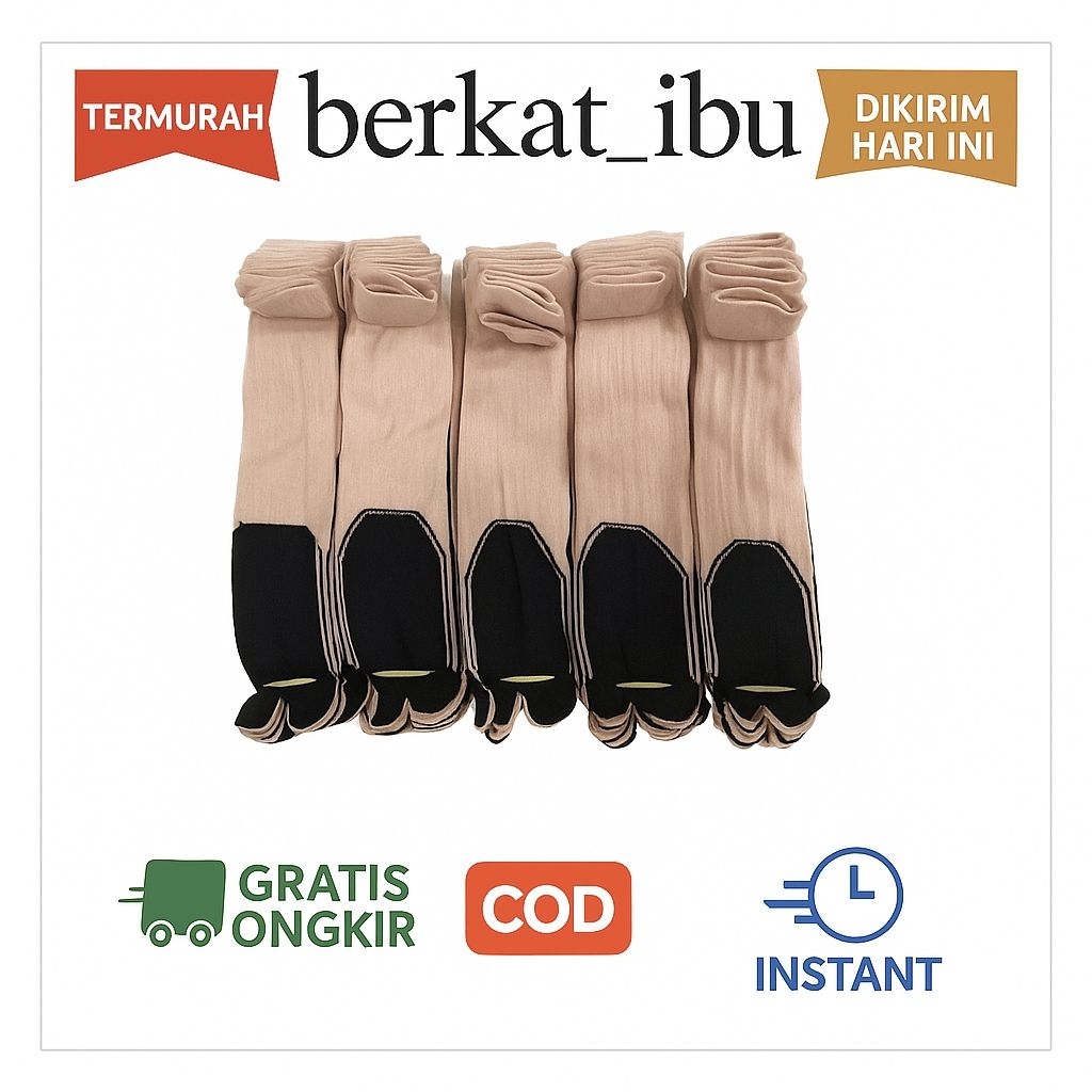 (GROSIR)Kaos Kaki Jempol Wanita/ Kaos kaki Muslimah panjang