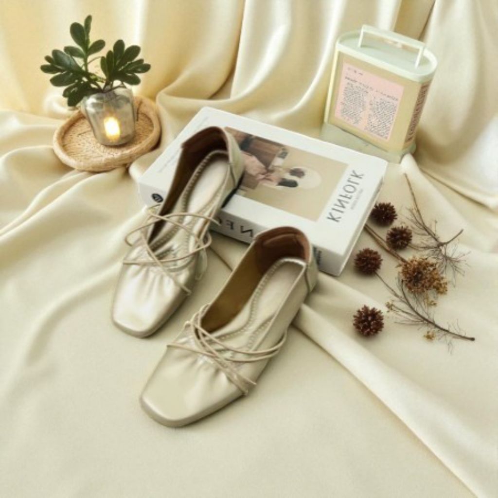 CELINE-flat shoes wanita sepatu cantik crutw