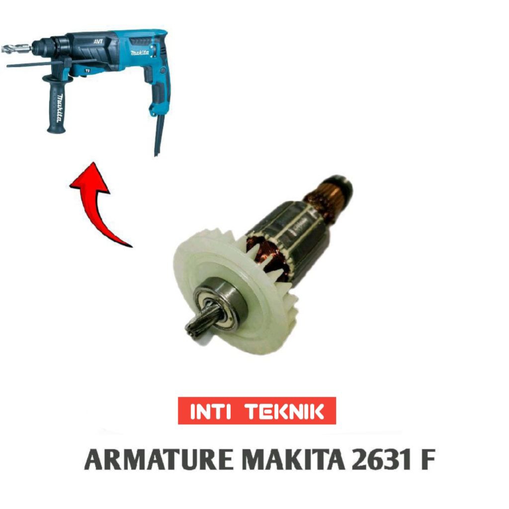 armature untuk makita HR2631F Mesin bor drill SDS 3 fungsi
