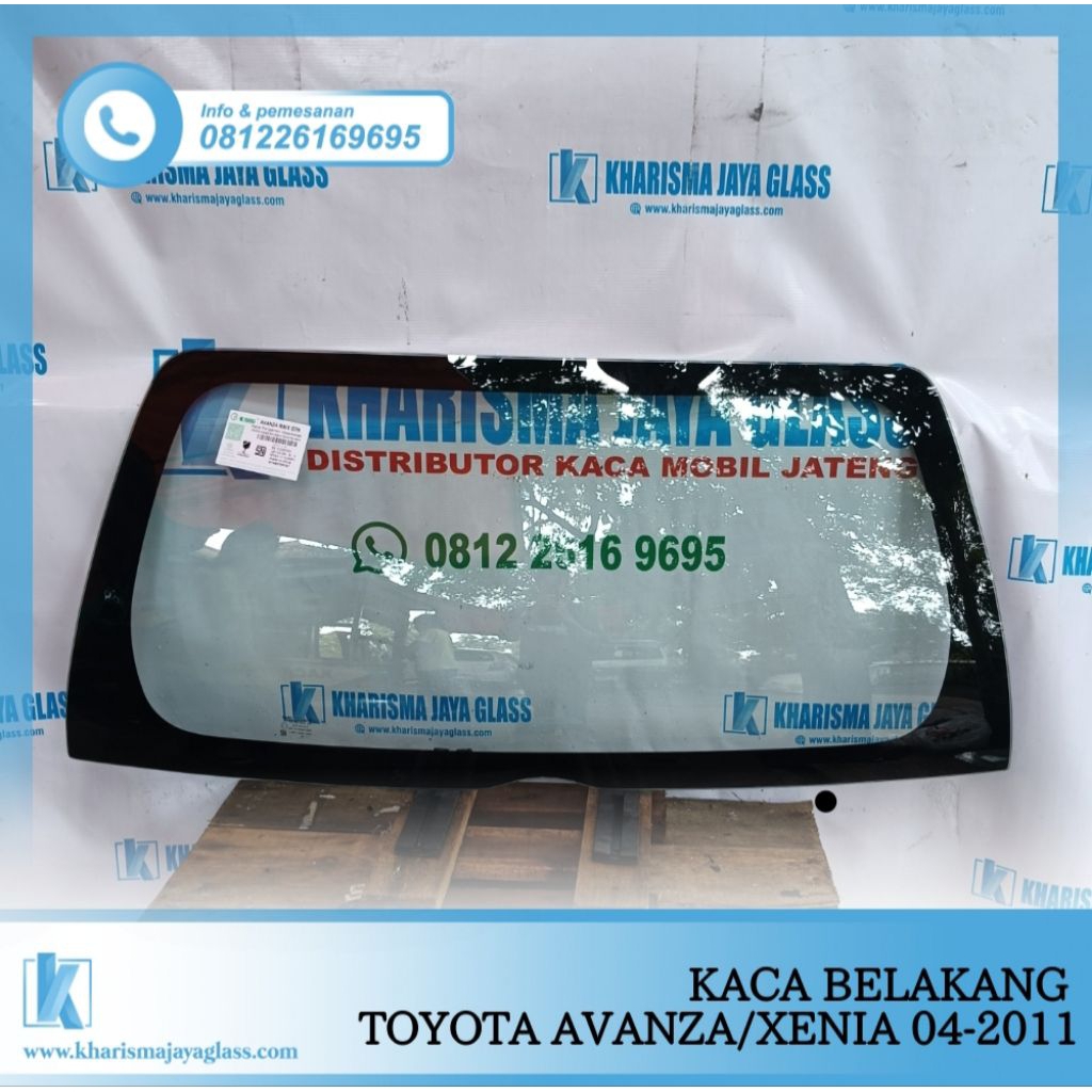 KACA BELAKANG MOBIL TOYOTA AVANZA/XENIA LAMA 2004-2011