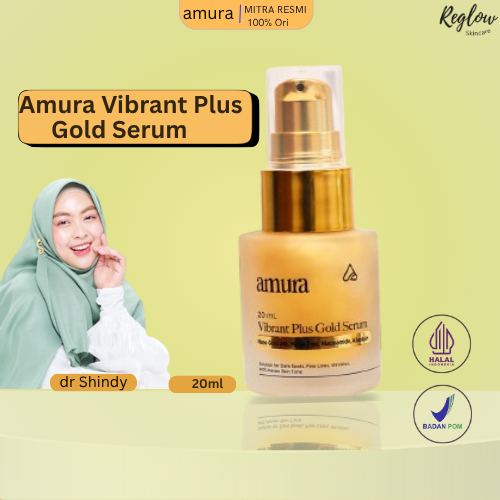 Amura Vibrant Plus Gold Serum 20ml Anti-Aging Brightening