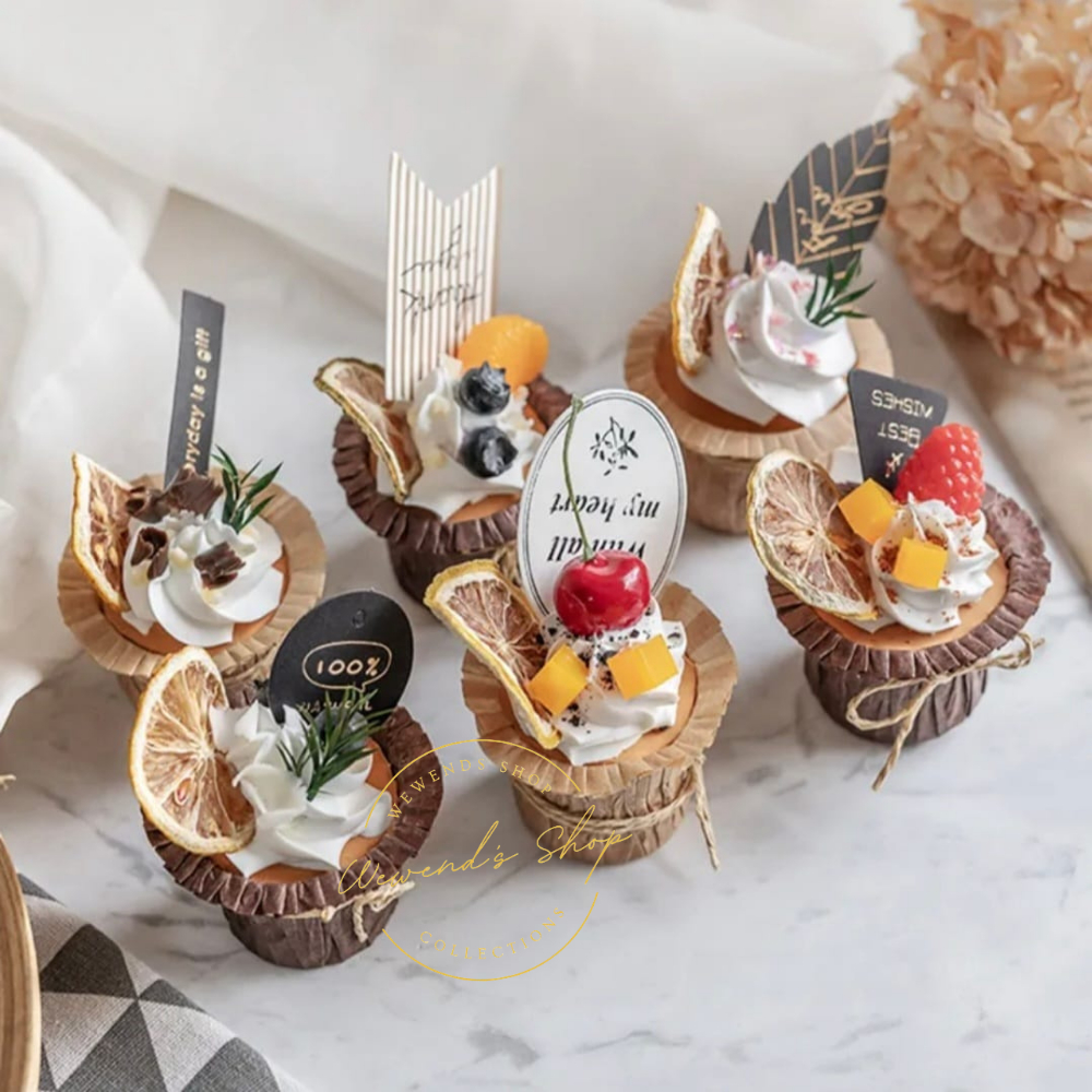 CUP-MT 10 Pcs Kertas Mangkok Alas Kue Tahan Suhu Panas /Cangkir Alas Kue/Paper Case Baking Cup Cake