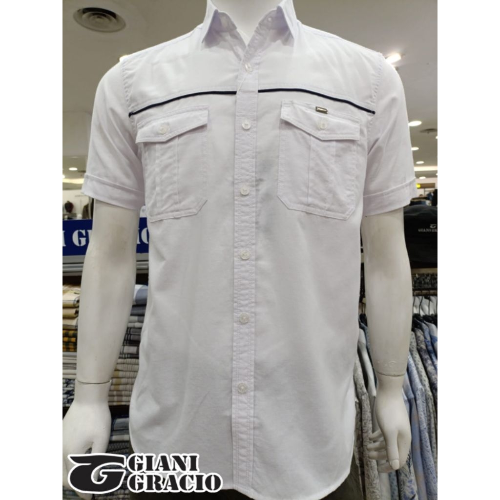 New Kemeja Army Putih GIANI GRACIO 00209