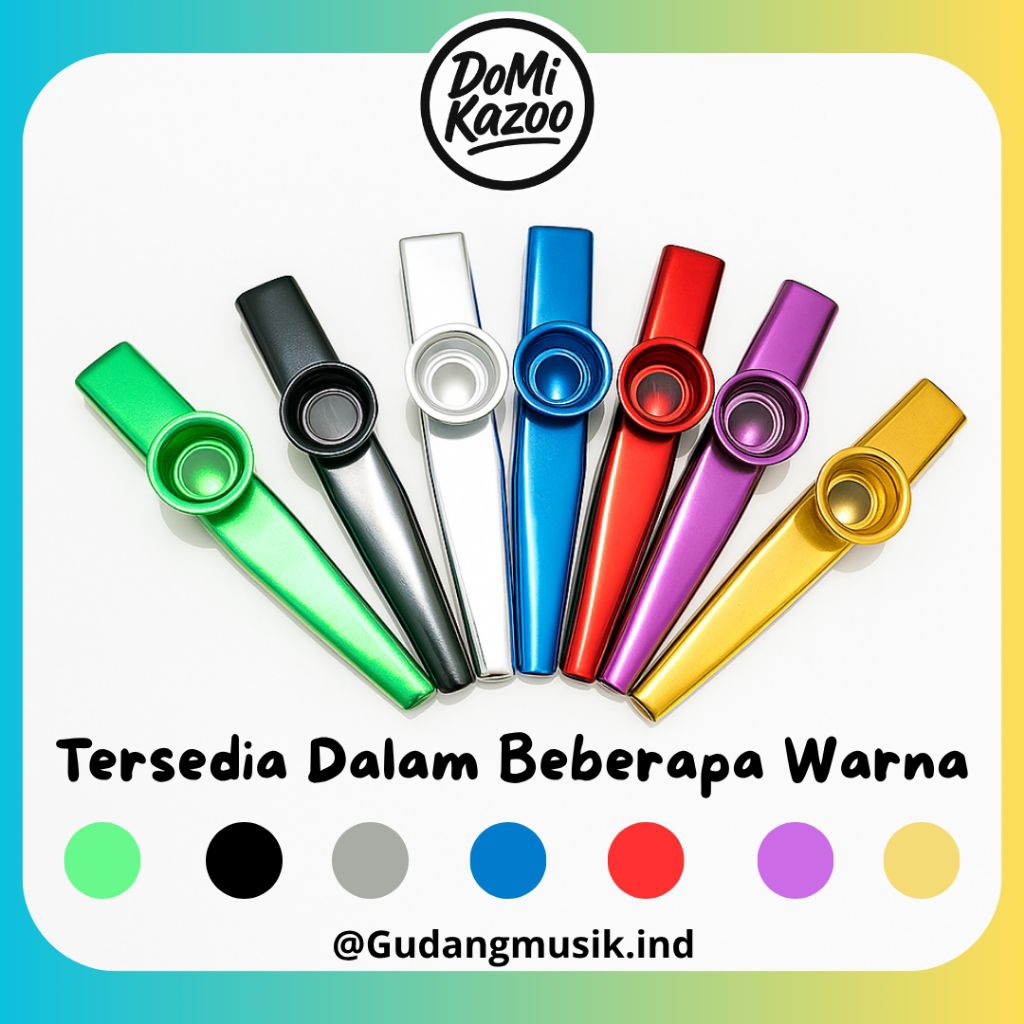 Kazoo Murah / Kazoo / Alat Musik Diafragma Kazoo / Kazuu / Kazzo / Kazzo / Kazoo
