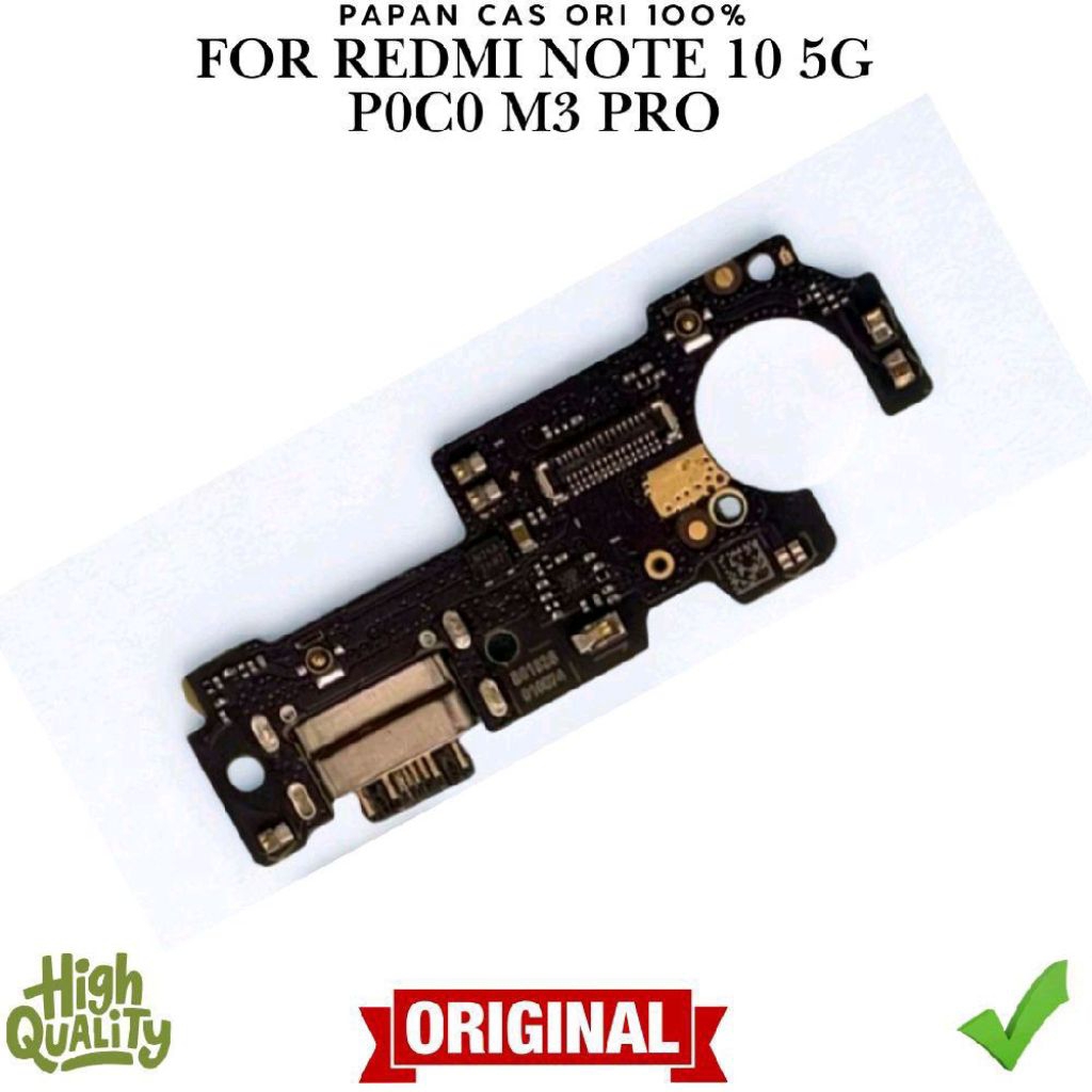 Fleksibel Papan Cas Konektor Flexibel Untuk Hp Xiaomi Redmi Note 10 5G Poco M3 Pro 5G Connektor Char
