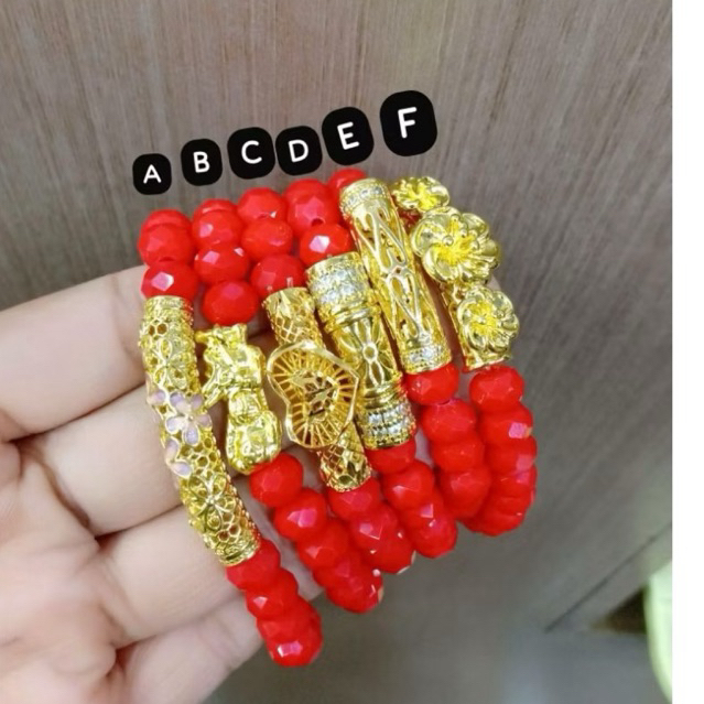 gelang kristal gelang pandora gelang pixiu replika emas 24k