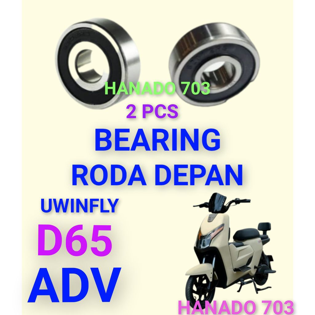 bearing roda depan uwinfly D65 ADV laker klahar roda depan sepeda listrik uwinfly d65 adv